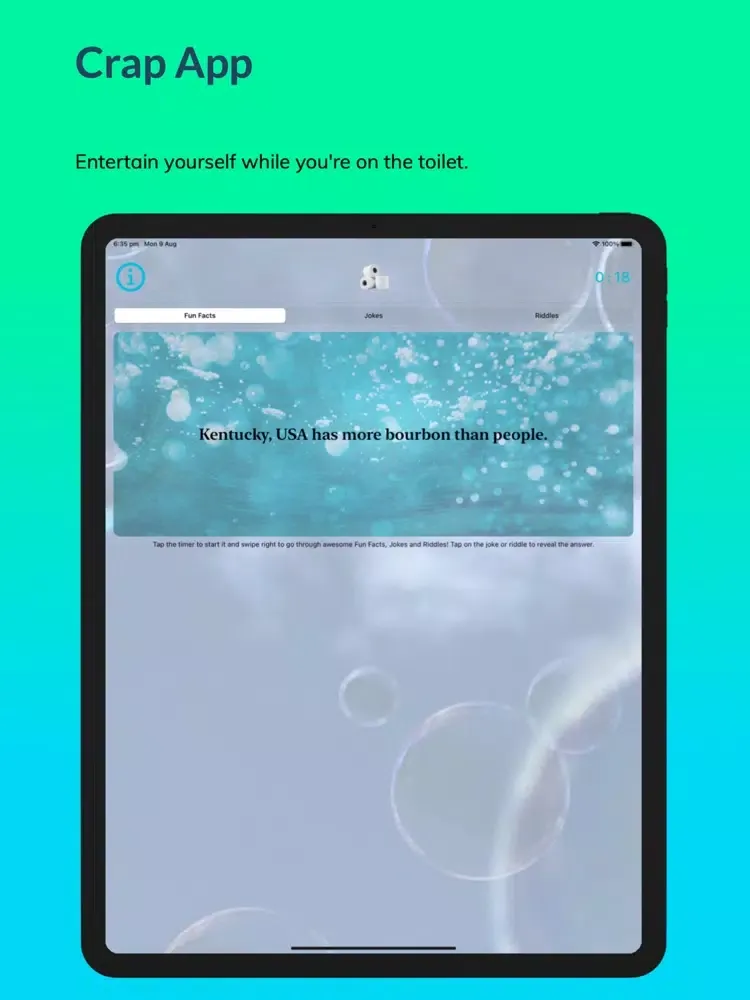 Crap App iPad  スクリーンショット