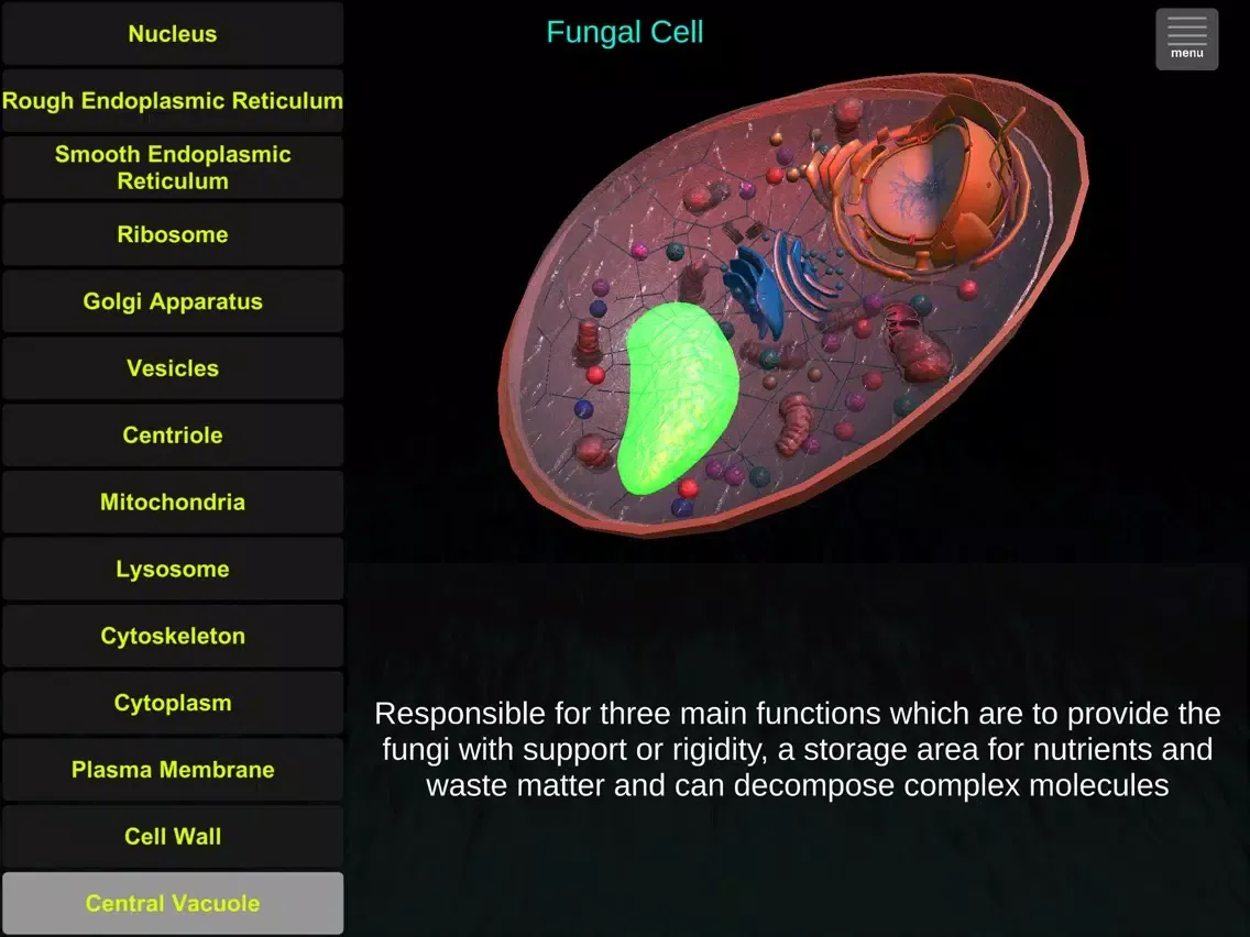 Capturas de tela do Cell Biology Tutor iPad 