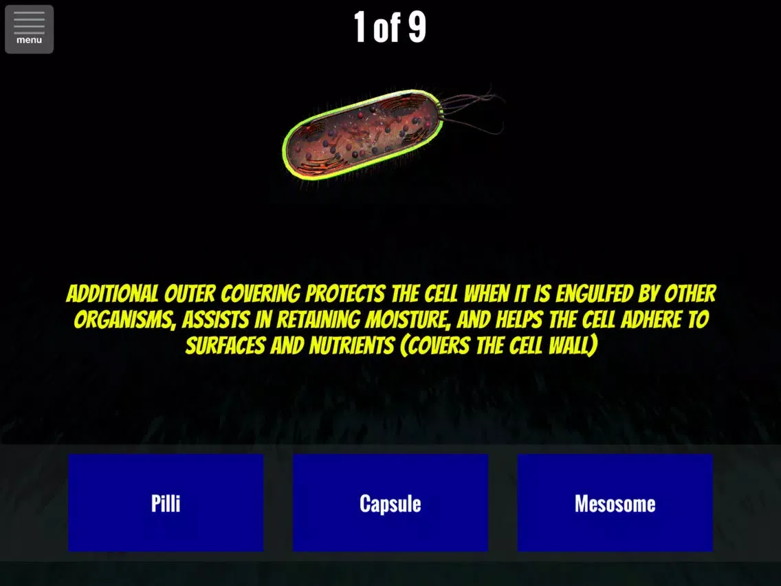 Capturas de tela do Cell Biology Tutor iPad 