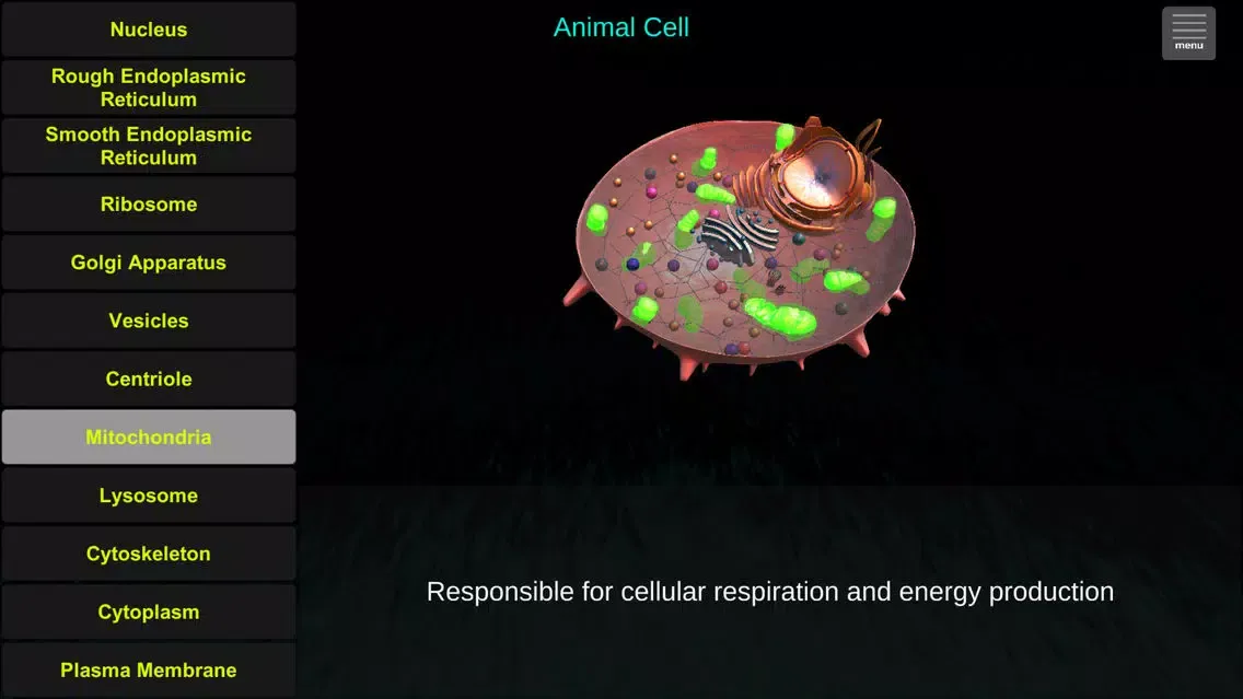 Capturas de tela do Cell Biology Tutor