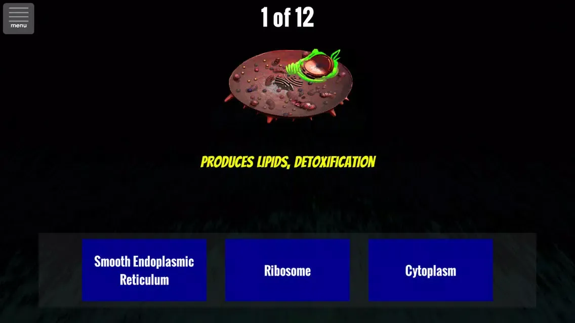 Capturas de tela do Cell Biology Tutor