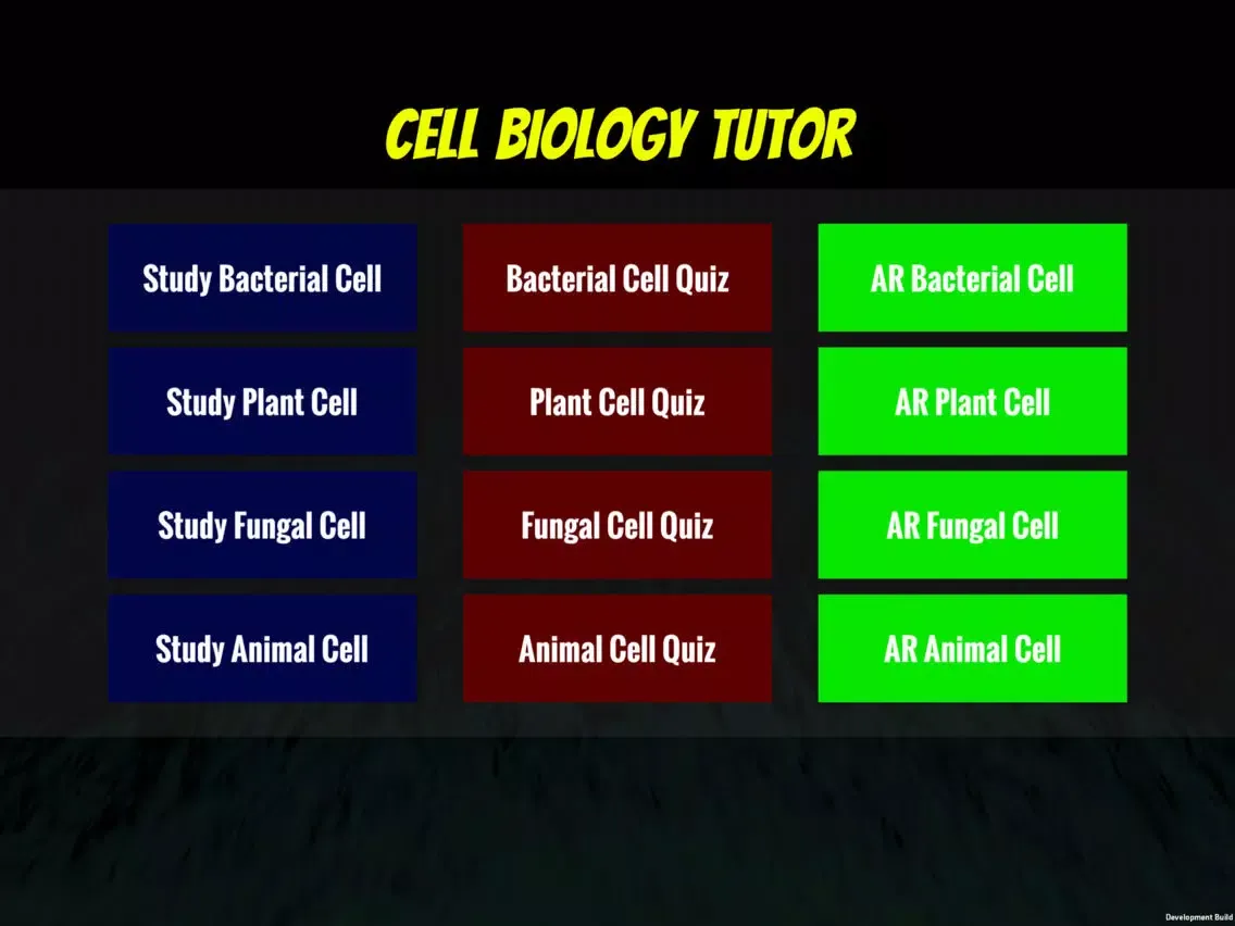 Ảnh chụp màn hình của Cell Biology Tutor AR iPad 