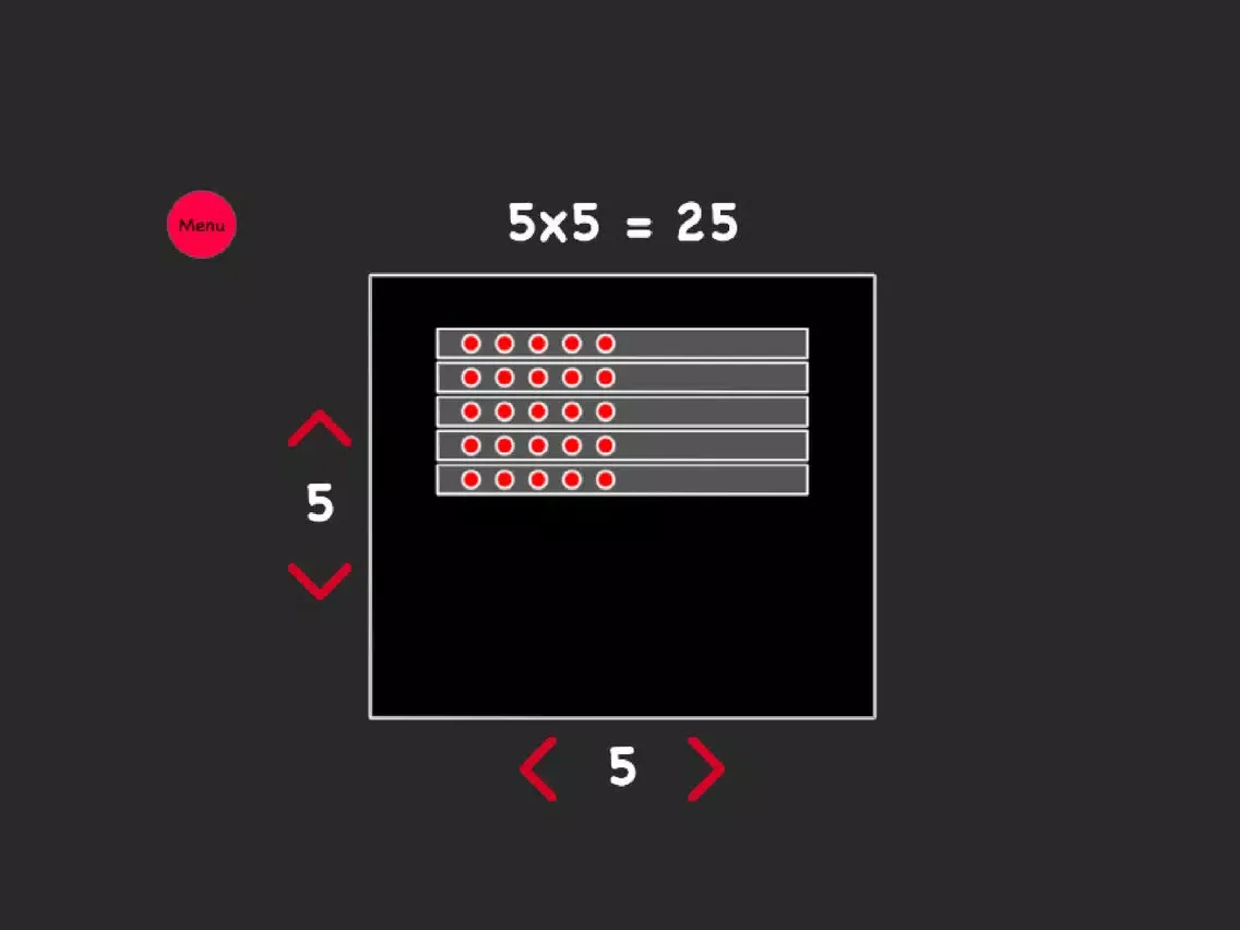 Multiplication Array Tutor iPad  Screenshots