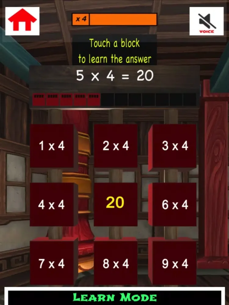 Multiplication Dojo XD iPad  Screenshots