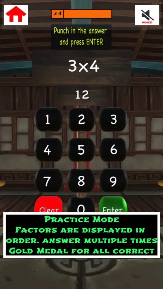Multiplication Dojo XD Screenshots