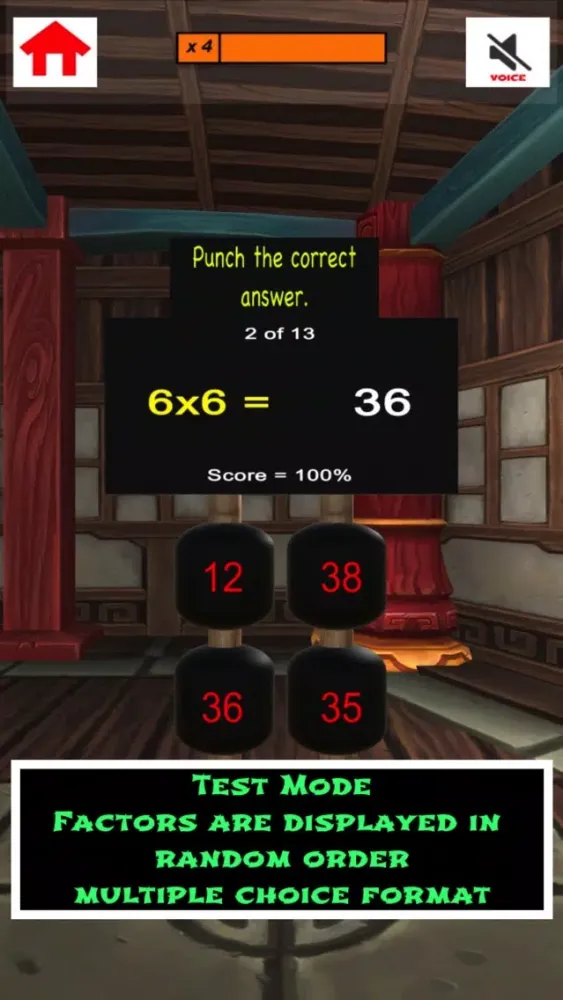 Multiplication Dojo XD Screenshots