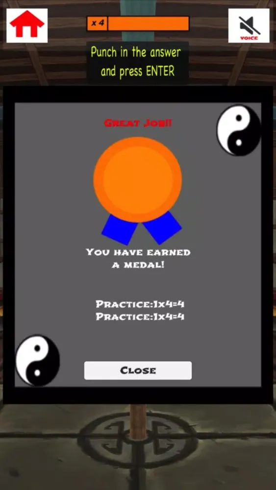 Multiplication Dojo XD Screenshots