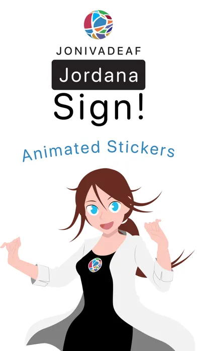 Jordana Sign! Stickers应用截图