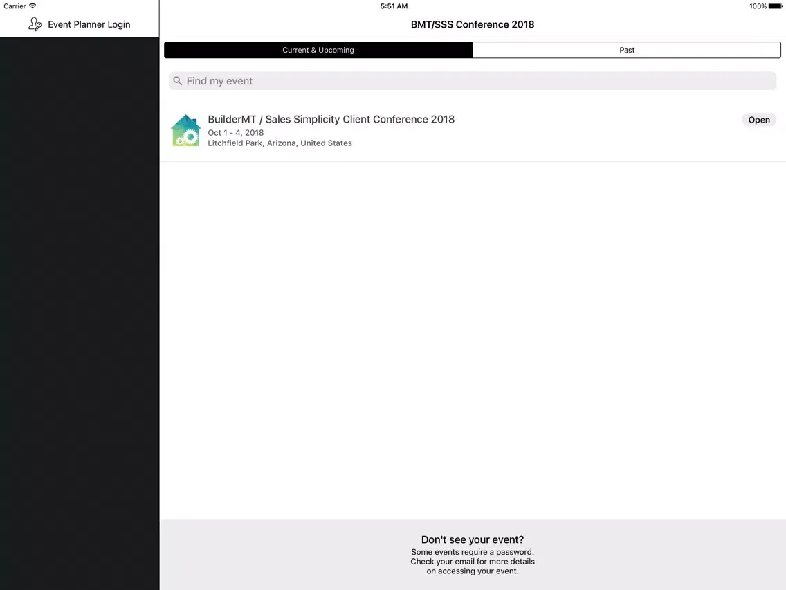BMT / SSS Conference 2018 iPad  स्क्रीनशॉट