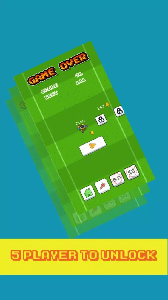 Soccer Dribble Star スクリーンショット