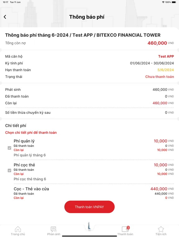 Bitexco property iPad  Screenshots