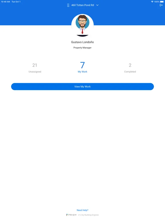Prism - Property Management iPad  Screenshots
