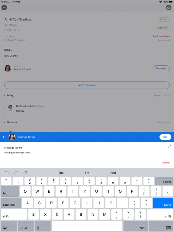 Prism - Property Management iPad  Screenshots