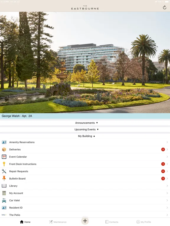 Скриншоты The Eastbourne Apartments iPad 
