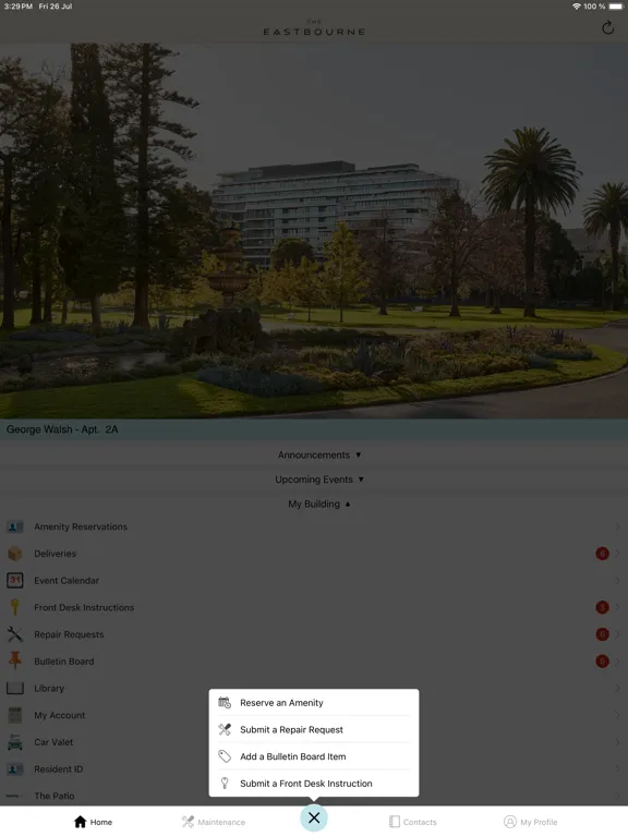 Скриншоты The Eastbourne Apartments iPad 