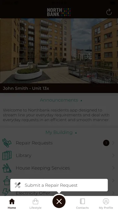 Captures d'écran de Northbank Residents’ App