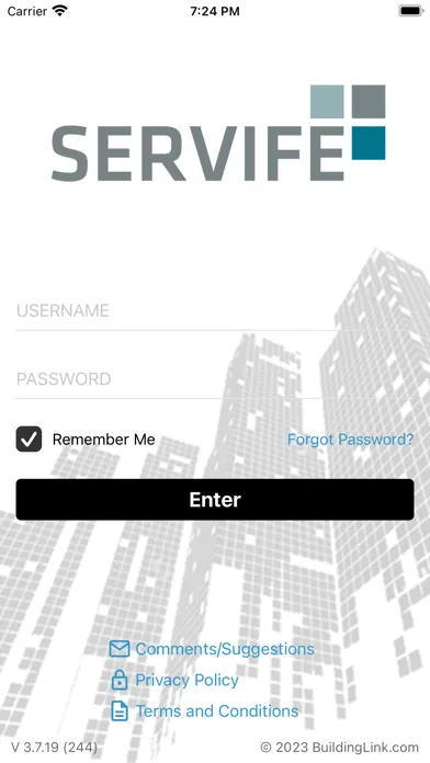 Capturas de pantalla de Servife App