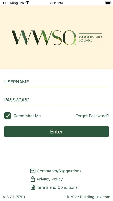Woodward Square Resident App 스크린샷