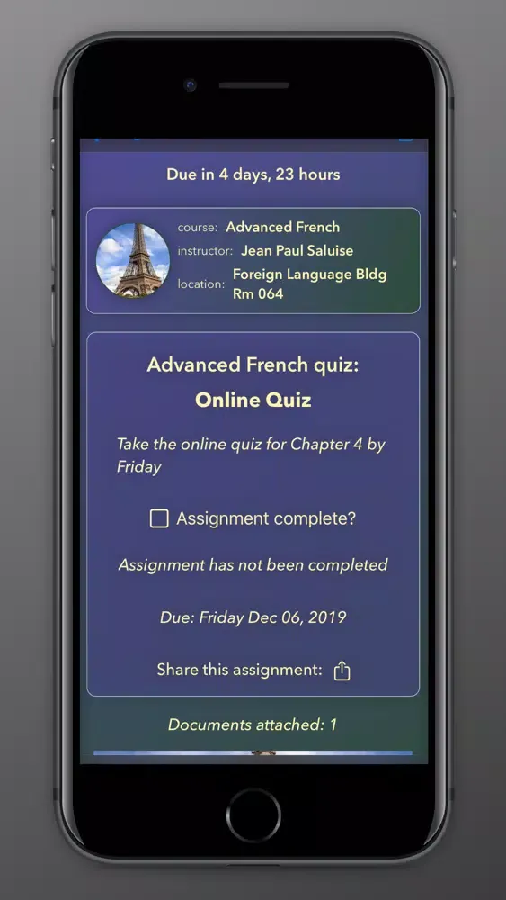Homework - Assignment Planner স্ক্রিনশট