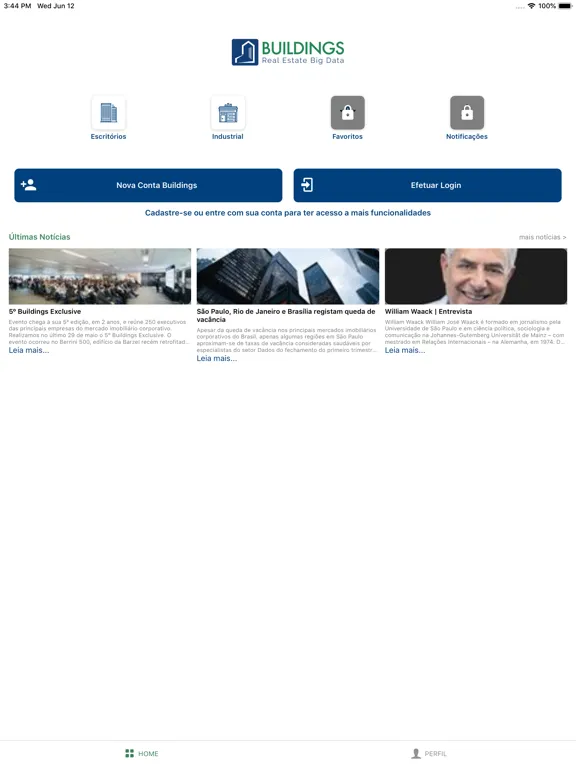 Buildings Mobile iPad  سکرین شاٹس