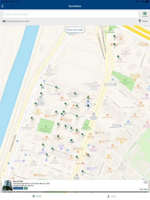 Buildings Mobile iPad  سکرین شاٹس
