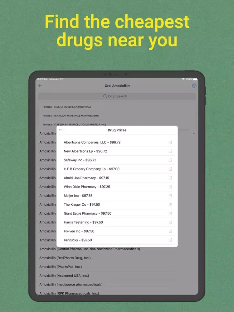 Drug Bible: Prescription Guide iPad 应用截图