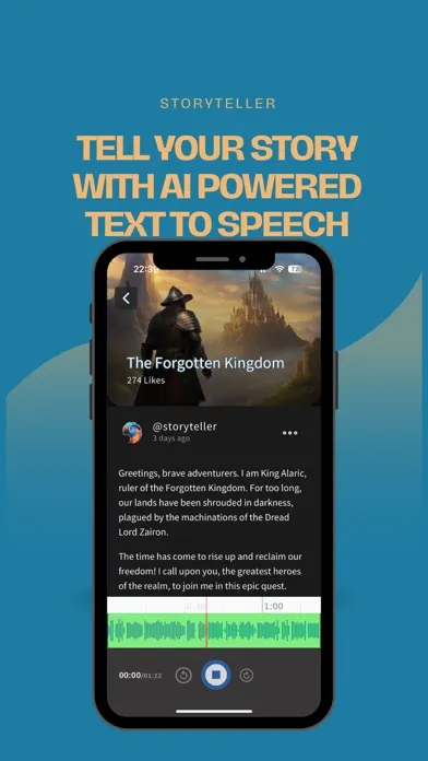 Capturas de pantalla de Text to Speech by Storyteller