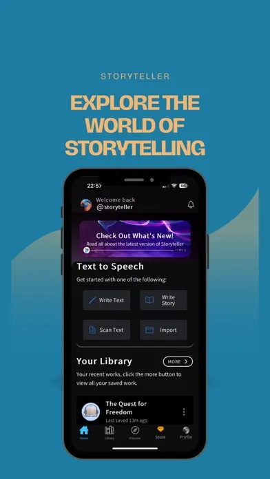 Capturas de pantalla de Text to Speech by Storyteller