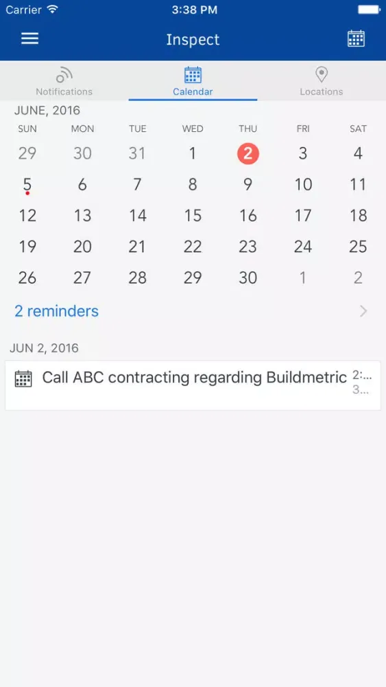 Скриншоты Buildmetric Inspect