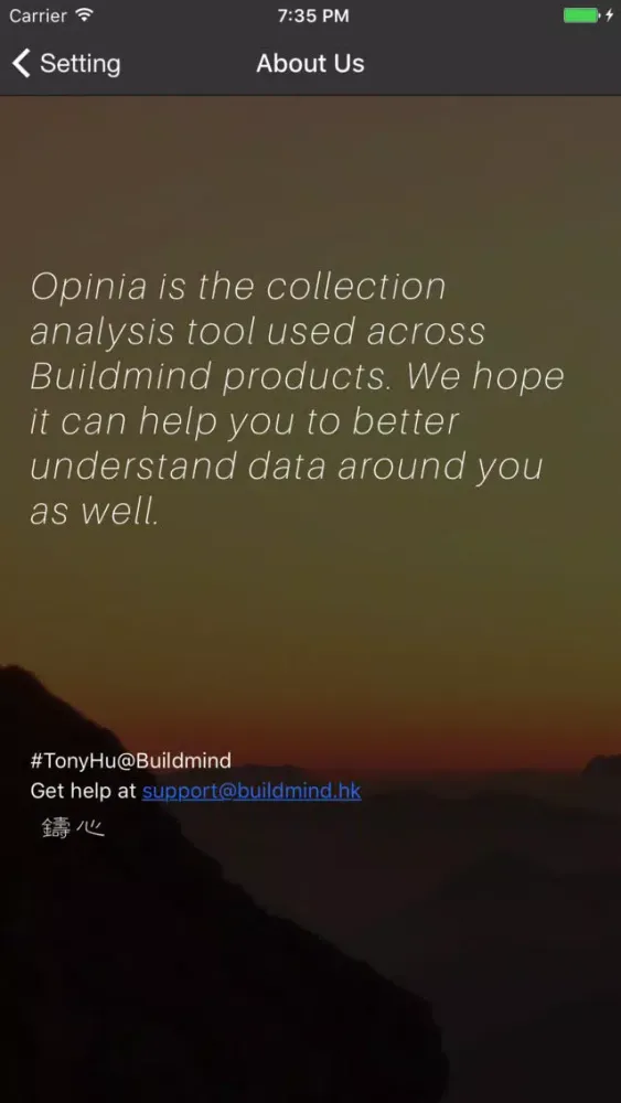 Zrzuty ekranu Opinia - Data Oriented Survey Tool