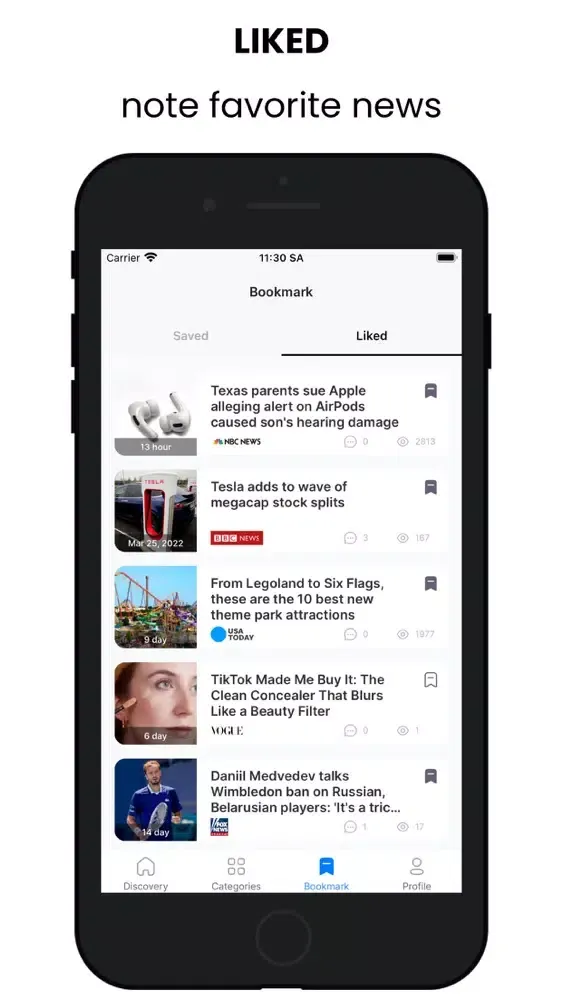 تصاویر News Break - Audio Text Reader