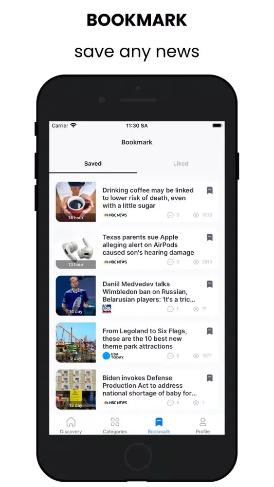 تصاویر News Break - Audio Text Reader