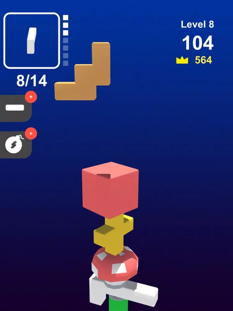 Block Stack-Build Up The Tower iPad  স্ক্রিনশট