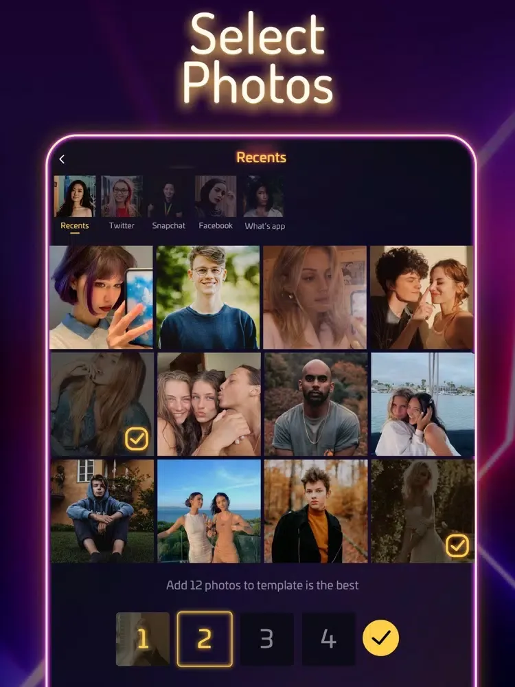 EasyVideo - Music Video Maker iPad 應用截圖
