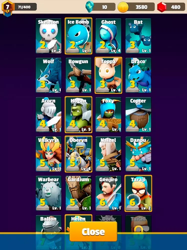 Tile Tactics : Battle arena iPad  Screenshots