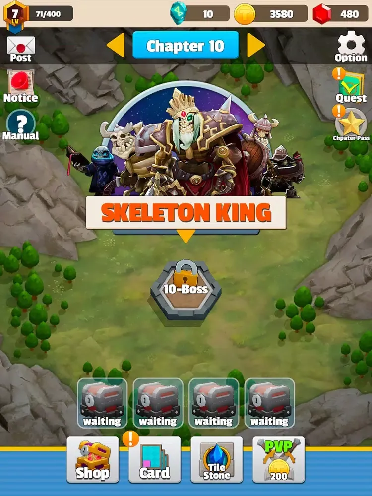 Tile Tactics : Battle arena iPad  Screenshots
