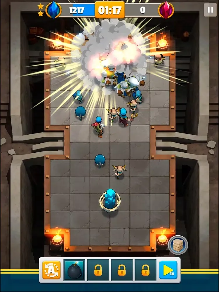 Tile Tactics : Battle arena iPad  Screenshots
