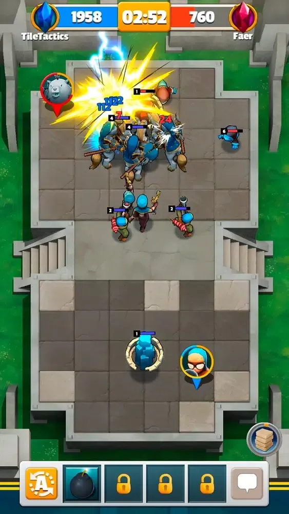 Tile Tactics : Battle arena Screenshots
