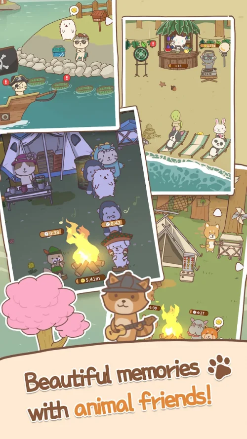 Animal Camping: Idle Camp-screenshot-4