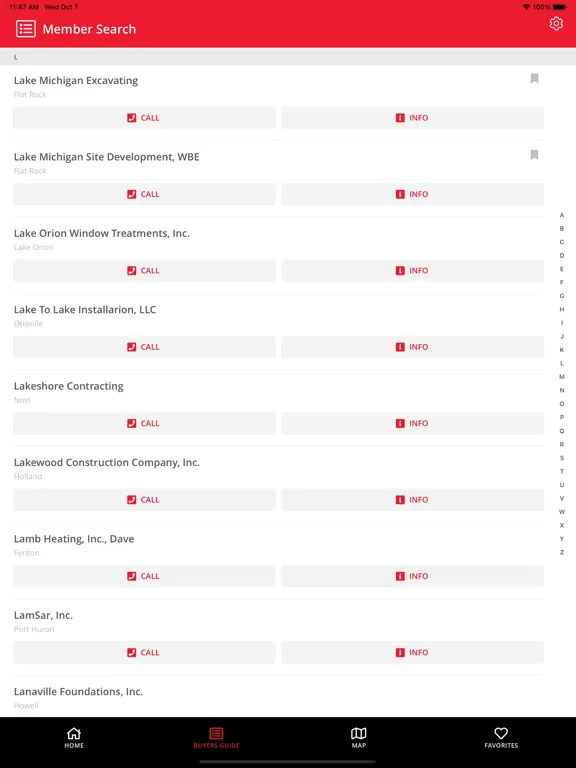 CAM Buyers Guide iPad  स्क्रीनशॉट
