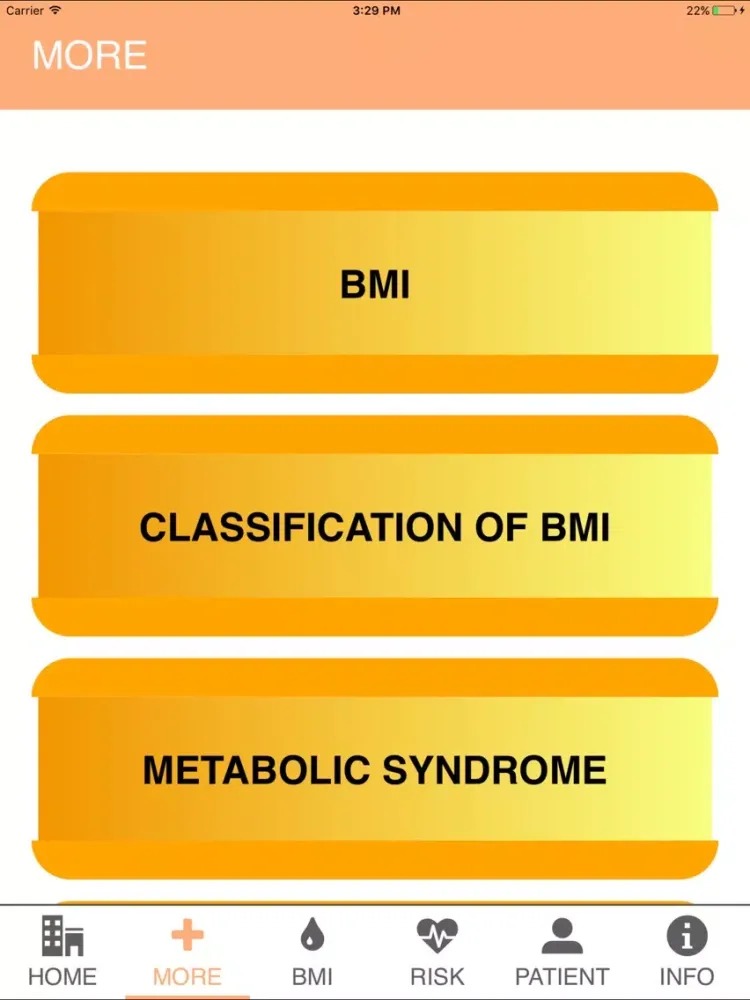 صور DS BMI & Metabolic Syndrome iPad 