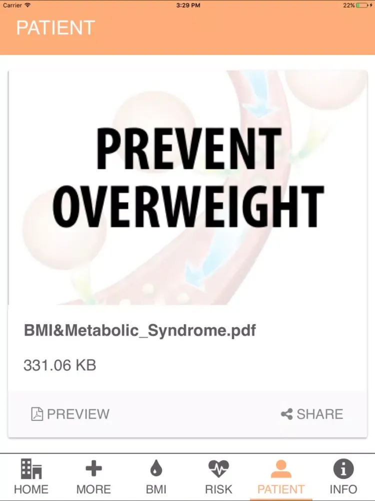 صور DS BMI & Metabolic Syndrome iPad 
