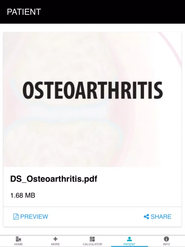 Doctor Support Osteoarthritis iPad  سکرین شاٹس