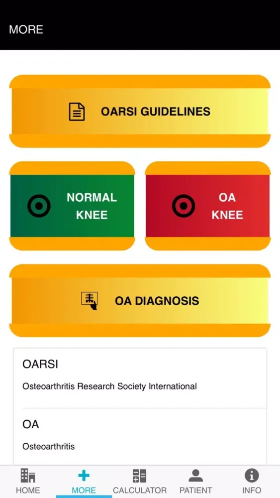 Doctor Support Osteoarthritis سکرین شاٹس