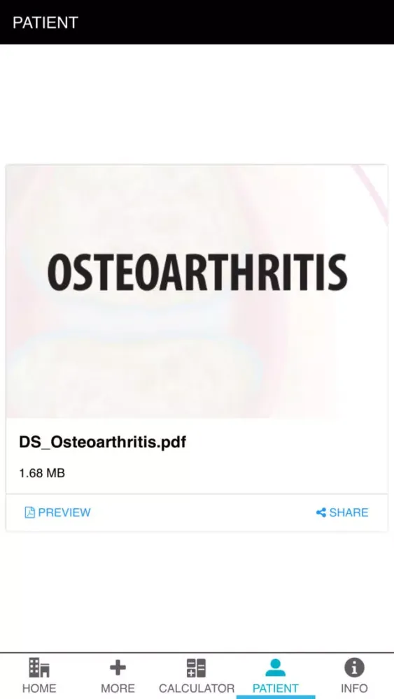 Doctor Support Osteoarthritis سکرین شاٹس