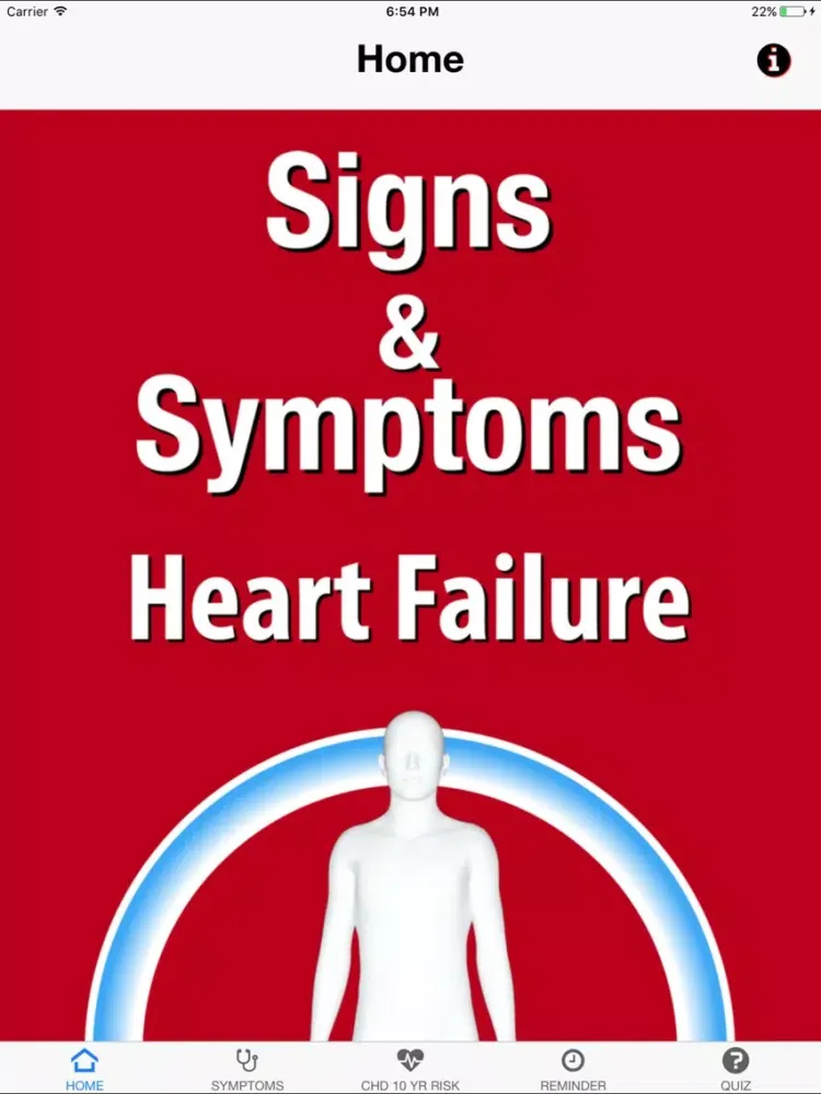Signs & Symptoms Heart Attack iPad Screenshots