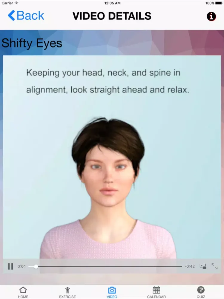 Exercise Anti Aging iPad 應用截圖