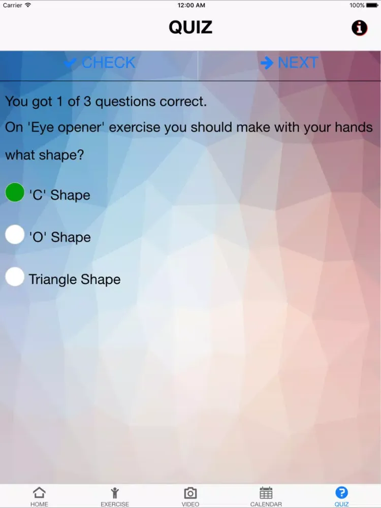 Exercise Anti Aging iPad 應用截圖
