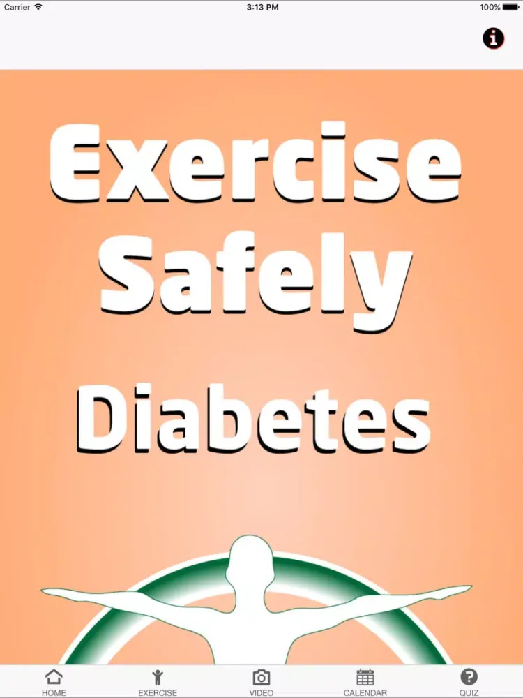 ภาพหน้าจอของ Exercise Diabetes iPad 
