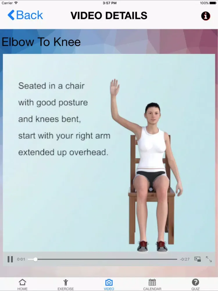 Exercise Gout iPad  Screenshots